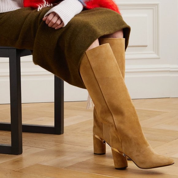 JIMMY CHOO Jayla 85 suede knee boots NIB - Picture 4 of 4